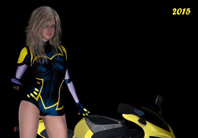 Обои картинки фото 3д графика, люди , people, девушка, фон, взгляд