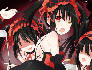 Картинка аниме date+a+live девочки