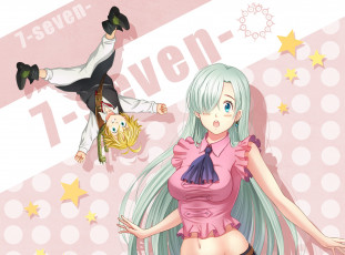 Картинка аниме nanatsu+no+taizai мелиодас элизабет