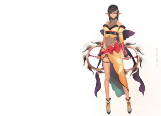 Картинка аниме shining+resonance девушка