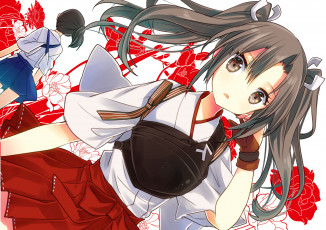 Картинка аниме kantai+collection девушка