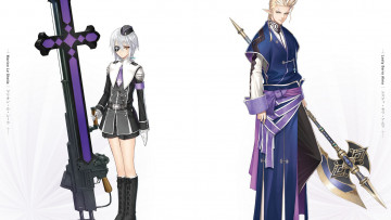 Картинка аниме shining+resonance мужчина девушка