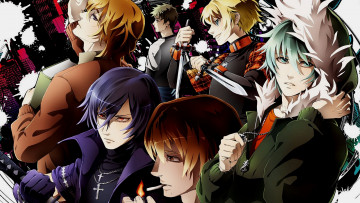 Картинка аниме togainu+no+chi парни