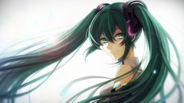 Картинка аниме vocaloid hatsune miku