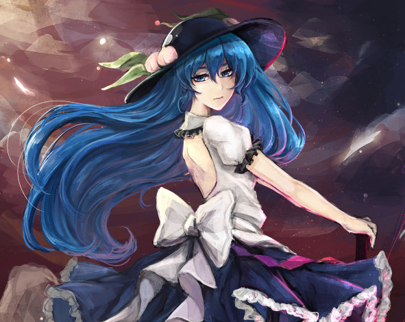 Обои картинки фото аниме, touhou, девушка