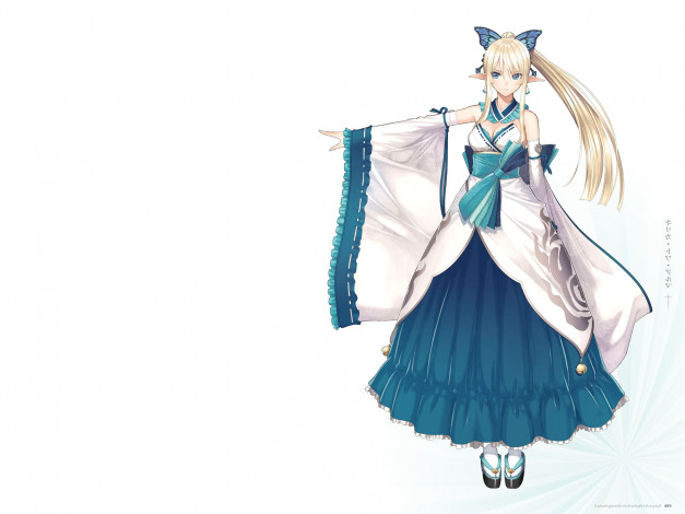 Обои картинки фото аниме, shining resonance, девушка