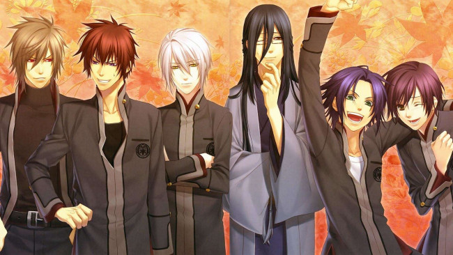 Обои картинки фото аниме, hiiro no kakera, парни