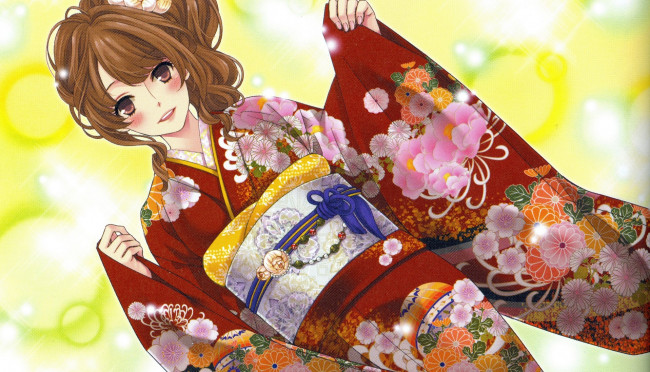 Обои картинки фото аниме, brothers conflict, девушка