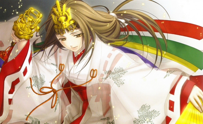 Обои картинки фото аниме, hiiro no kakera, девушка