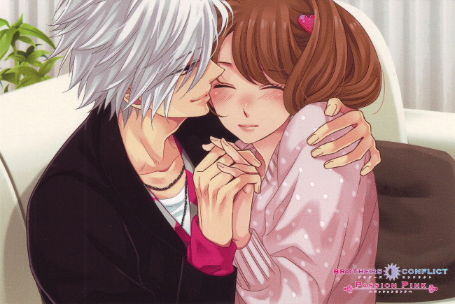Обои картинки фото аниме, brothers conflict, пара