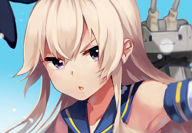 Обои картинки фото аниме, kantai collection, девушка