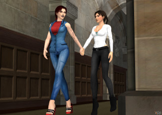 Картинка 3д+графика фантазия+ fantasy девушки фон взгляд