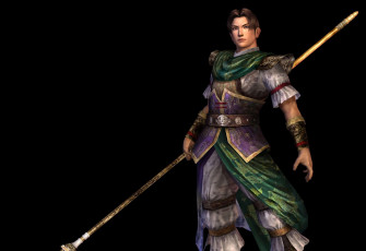 Картинка видео+игры dynasty+warriors spear realistic black background dynasty warriors jiang wei