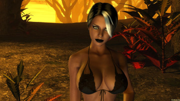 Картинка 3д+графика люди+ people фон взгляд девушка