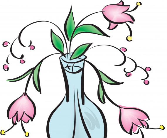 Обои картинки фото векторная графика, цветы , flowers, фон, цветы