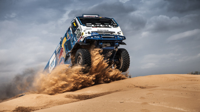 Обои картинки фото спорт, авторалли, дакар, песок, мастер, master, kamaz, dakar, гонка, камаз