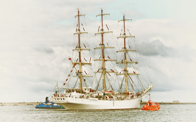 Обои картинки фото корабли, парусники, паруса, мачты