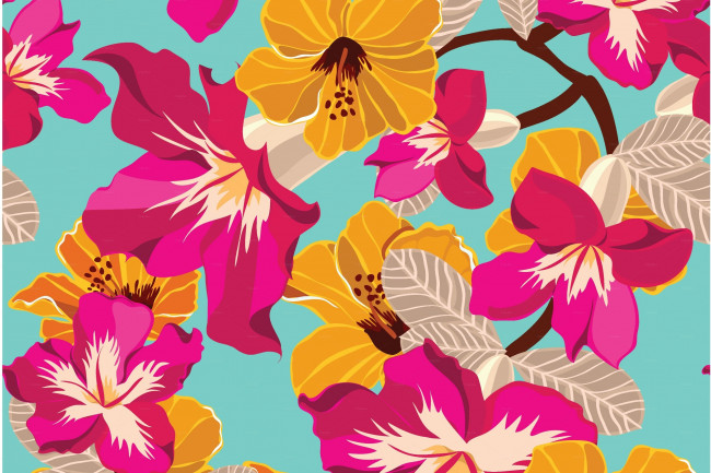 Обои картинки фото векторная графика, цветы , flowers, цветы, фон