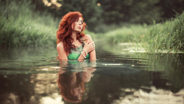 Картинка девушка девушки -unsort+ рыжеволосые+и+другие модель