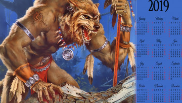 Картинка календари фэнтези кулон животное calendar украшение существо