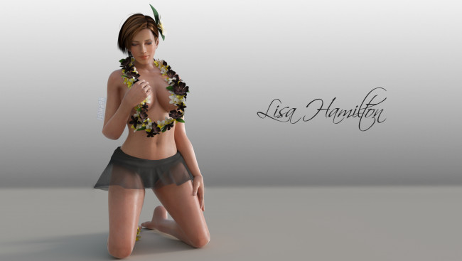 Обои картинки фото 3д графика, люди , people, фон, взгляд, девушка