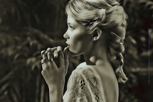 Обои картинки фото календари, компьютерный дизайн, 2019, calendar, женщина, профиль, девушка, кольцо, украшение