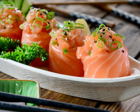 Картинка еда рыбные+блюда +с+морепродуктами рыбная закуска форель