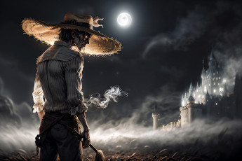 Картинка фэнтези нежить нейросети графика нейроарт ai art нейронные сети рисунки нейро искусство