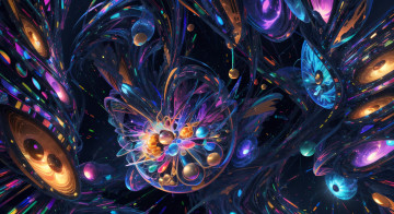 Картинка рисованное абстракция нейросети графика нейроарт ai art нейронные сети рисунки нейро искусство