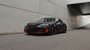 Картинка audi+rs+e-tron+gt+2023 автомобили audi rs etron gt черный ауди