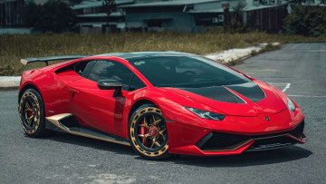Картинка автомобили lamborghini huracan