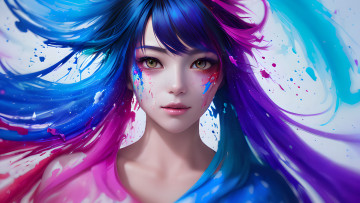 Картинка рисованное люди нейросети графика нейроарт ai art нейронные сети рисунки нейро искусство девушка