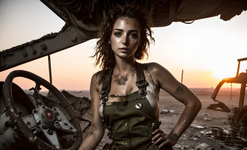 Картинка фэнтези девушки нейросети графика нейроарт ai art нейронные сети рисунки нейро искусство