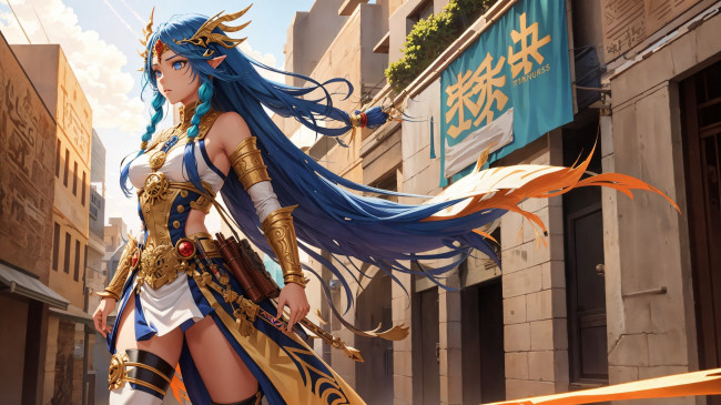 Обои картинки фото аниме, животные,  существа, нейросети, графика, нейроарт, ai, art, нейронные, сети, рисунки, нейро, искусство