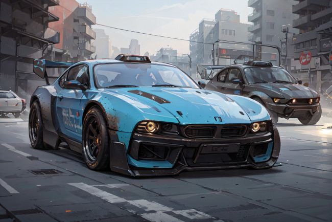 Обои картинки фото автомобили, 3д, нейросети, графика, нейроарт, ai, art, нейронные, сети, рисунки, нейро, искусство