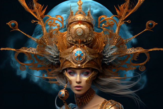 Обои картинки фото фэнтези, девушки, нейросети, графика, нейроарт, ai, art, нейронные, сети, рисунки, нейро, искусство, абстракция