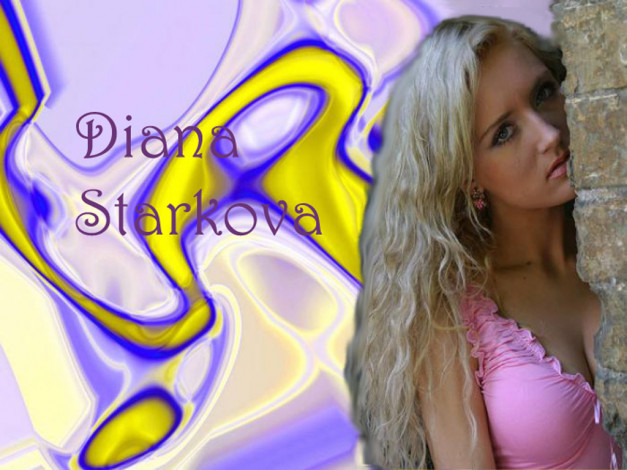 Обои картинки фото Diana Starkova, девушки