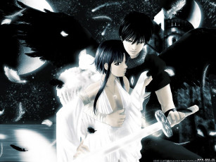 Картинка аниме angels demons