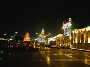 Картинка города огни ночного