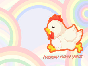 обоя праздничные, векторная, графика, новый, год