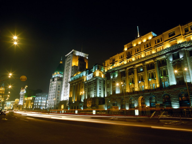 Обои картинки фото города, огни, ночного