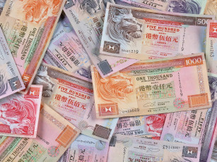 Картинка разное золото купюры монеты