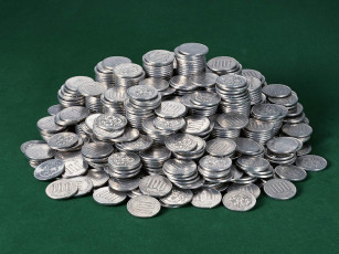 Картинка разное золото купюры монеты