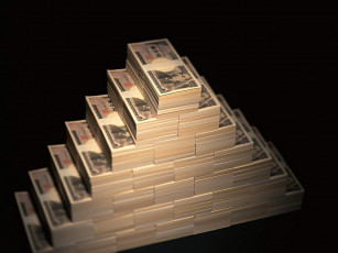 Картинка разное золото купюры монеты