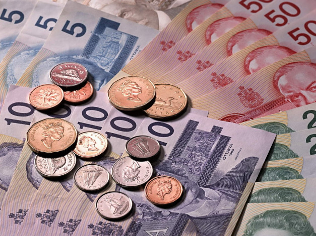 Обои картинки фото разное, золото, купюры, монеты