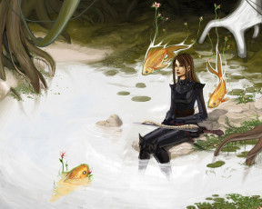 Картинка фэнтези девушки