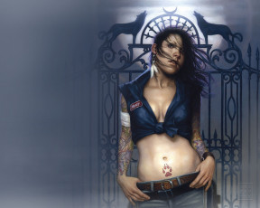 Картинка фэнтези девушки