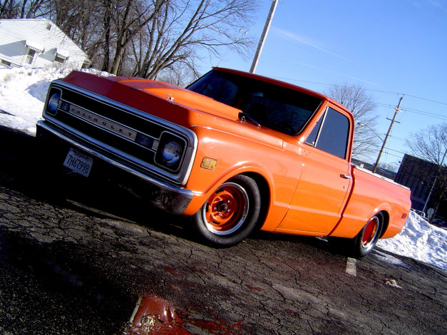 Обои картинки фото автомобили, custom, pick, up