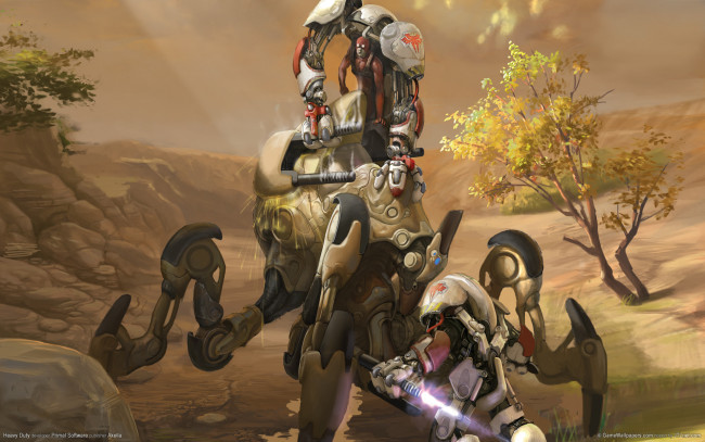 Обои картинки фото видео, игры, heavy, duty