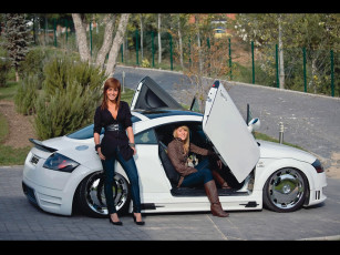 Картинка автомобили авто девушками